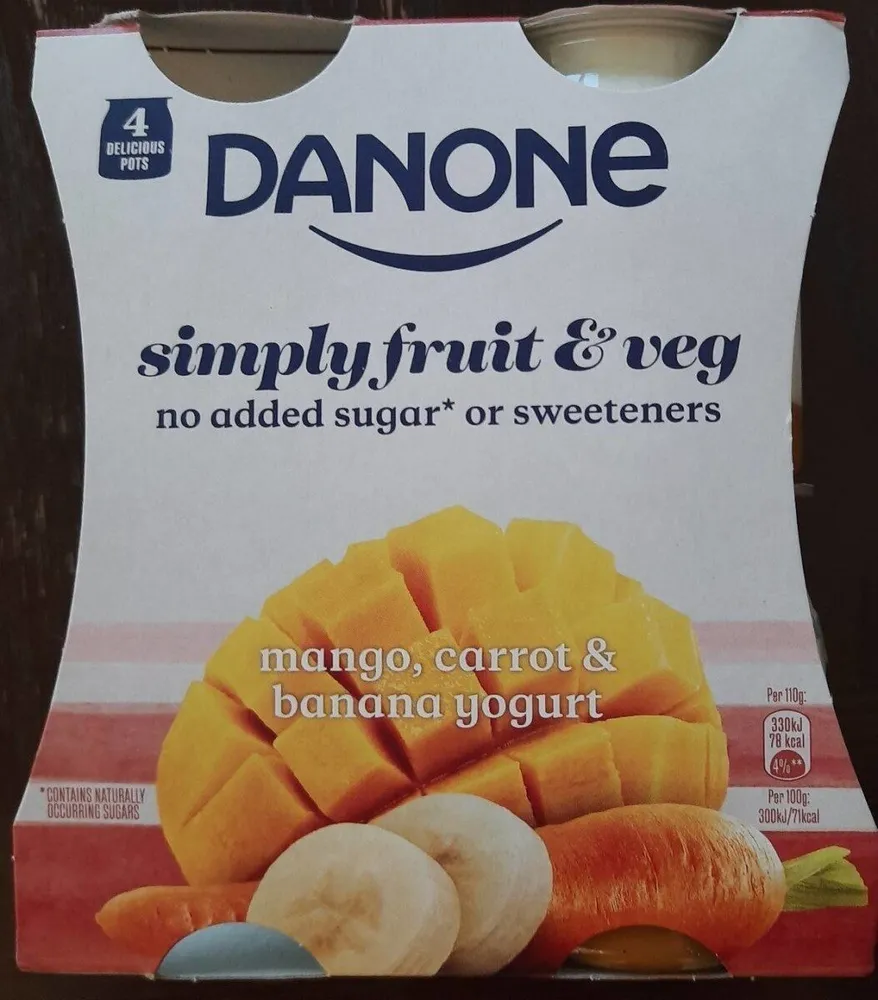 Danone Simply Fruit & Veg