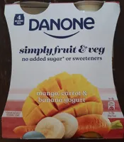 Danone Simply Fruit & Veg