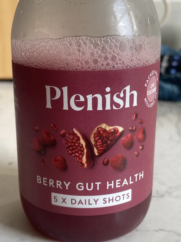 plenish berry gut health shot