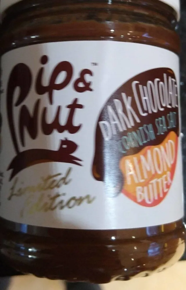 Dark chocolate Cornish sea salt almond butter