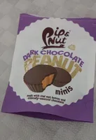 Dark chocolate peanut minis