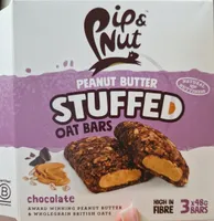 PEANUT BUTTER STUFFED OAT BARS