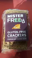 Gluten-Free Crackers Cheddar & Pumpkin Seeds