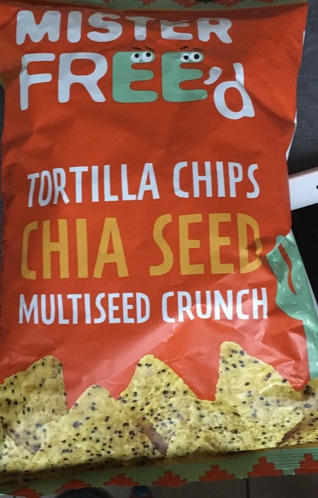Tortilla chips chia seeds