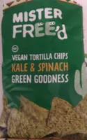 Vegan tortilla chips kale & spanish
