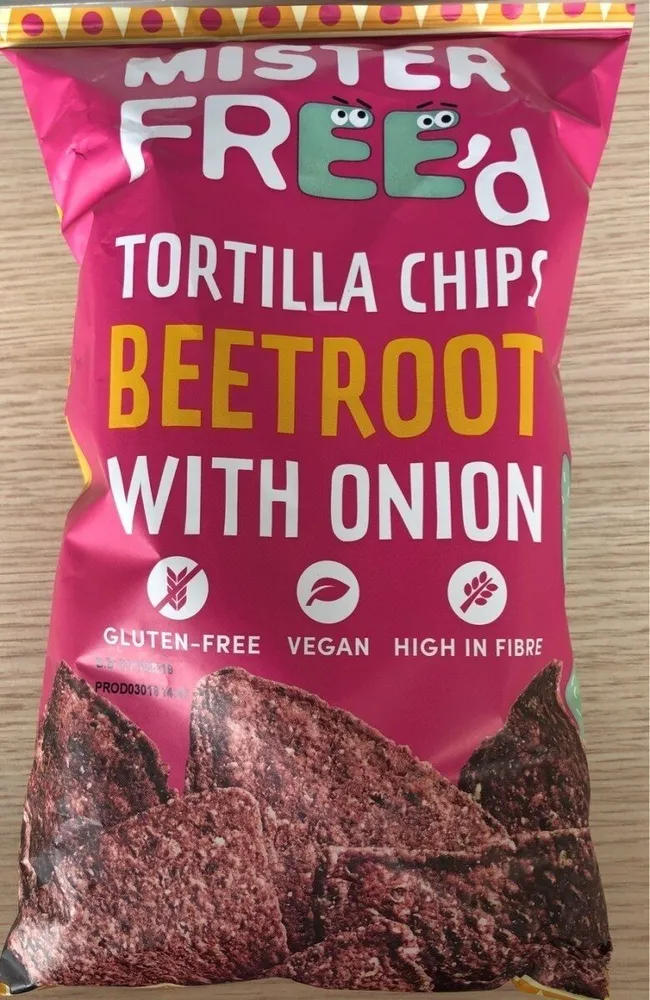 Tortilla Chips Betterave et onion