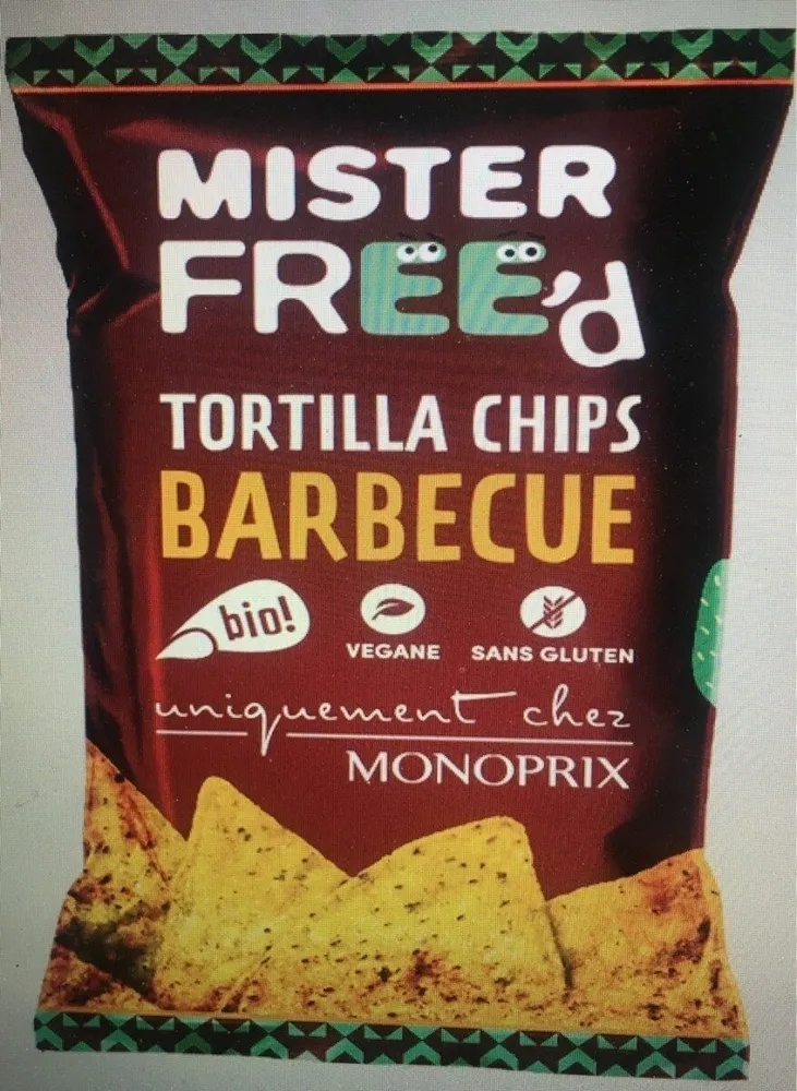 Tortilla chips barbecue