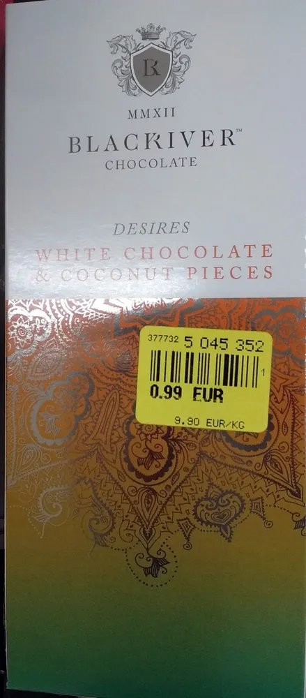 Desires White Chocolate & Coconut Pieces