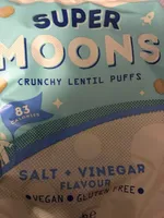 Crunchy lentil puffs