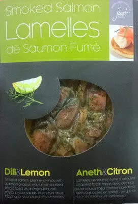 Lamelles de saumon fumé