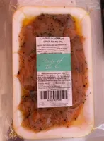 Lanières saumon fumé citron poivre