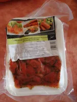 Emincés de saumon fumé sauvage pacifique