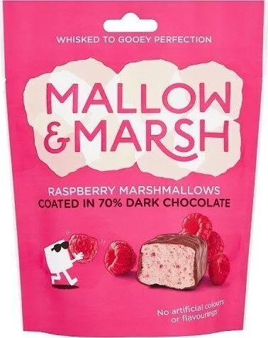 Raspberry Marshmallows