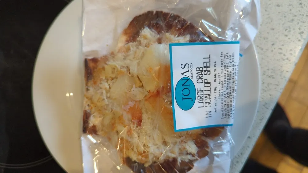 Crab In Scallop Shell