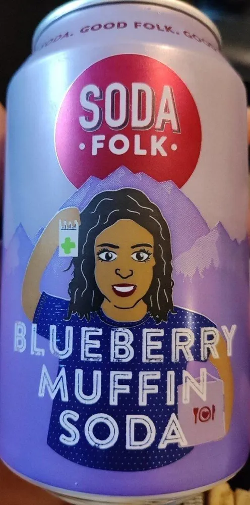 Soda - folk - BLUEBERRY MUFFIN SODA