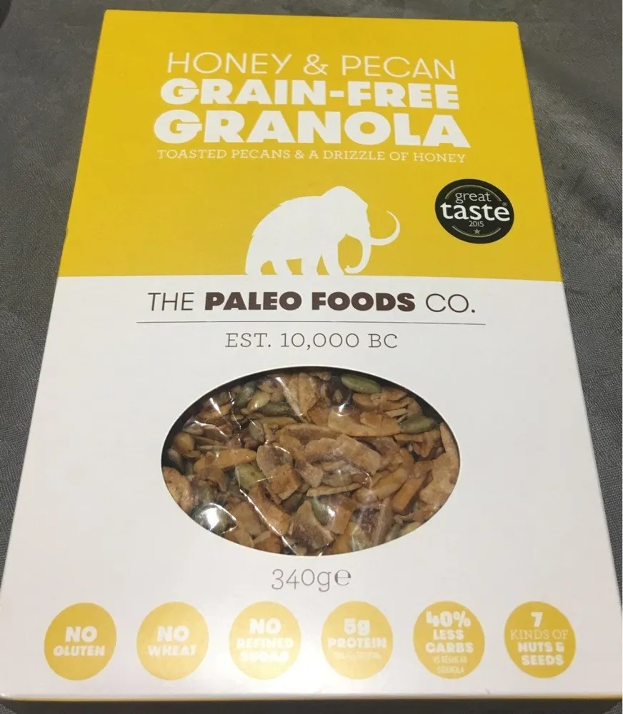 Honey & Pecan Grain-Free Granola