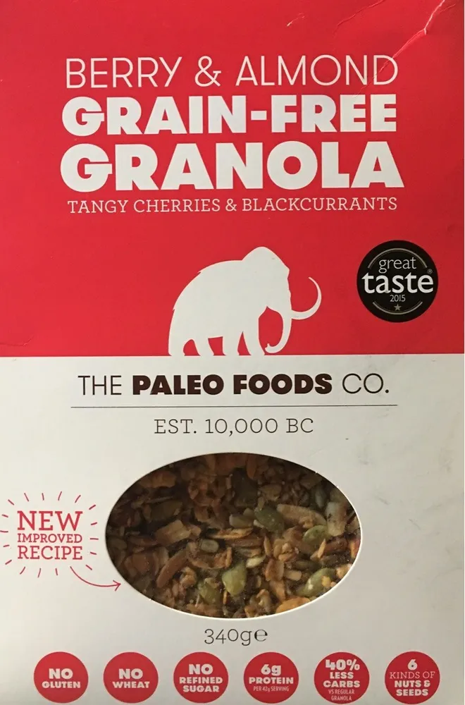 Berry & Almond Grain-Free Granola