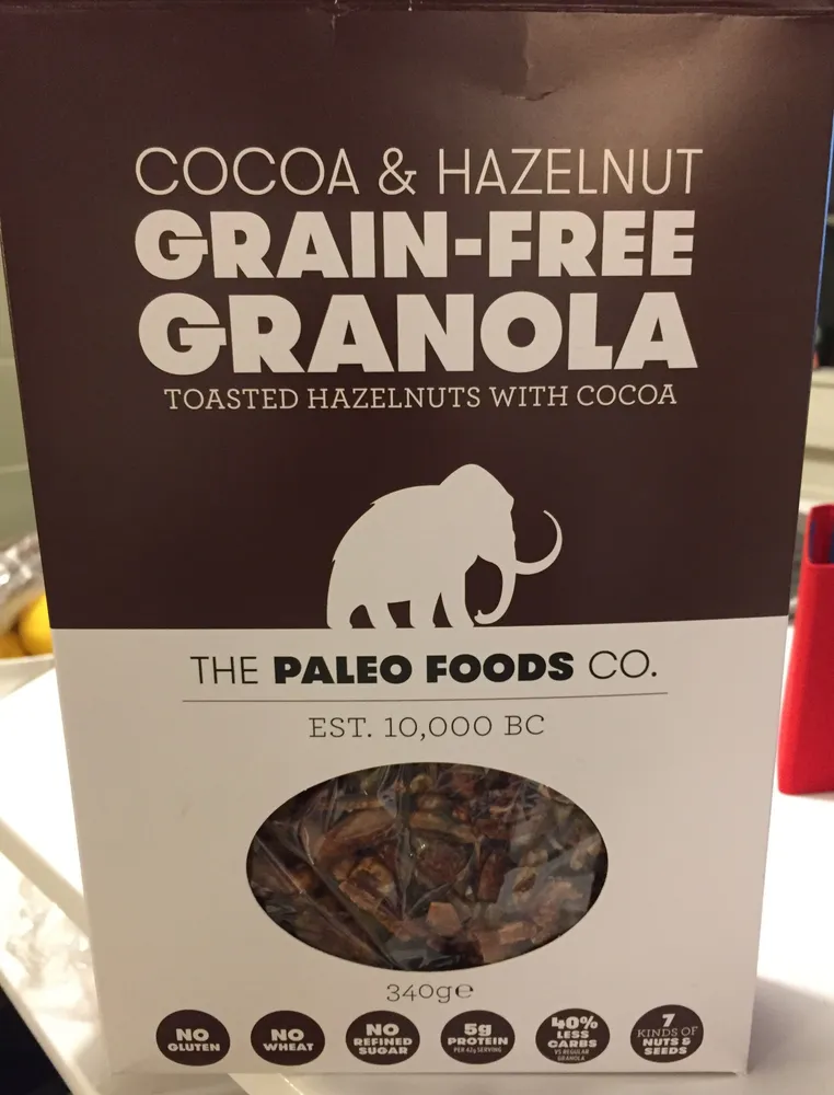 Cocoa & Hazelnut Grain-Free Granola