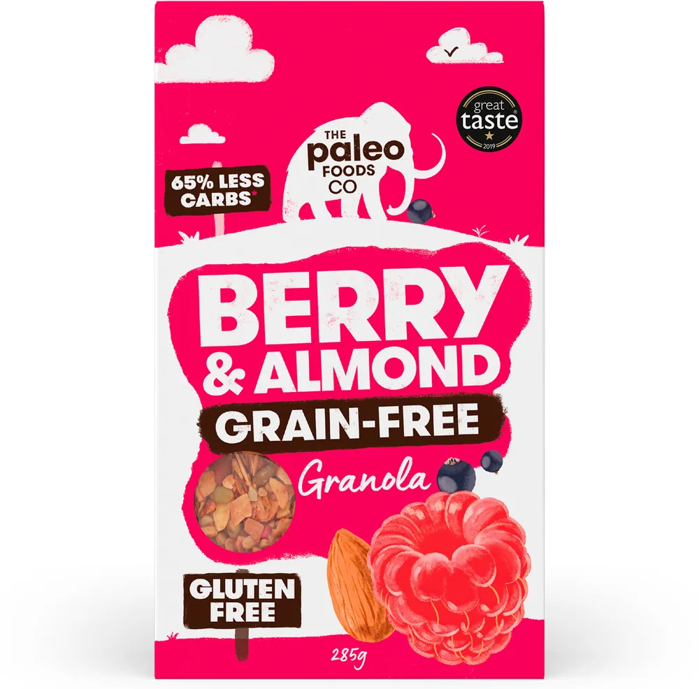 Berry & almond grain-free granola