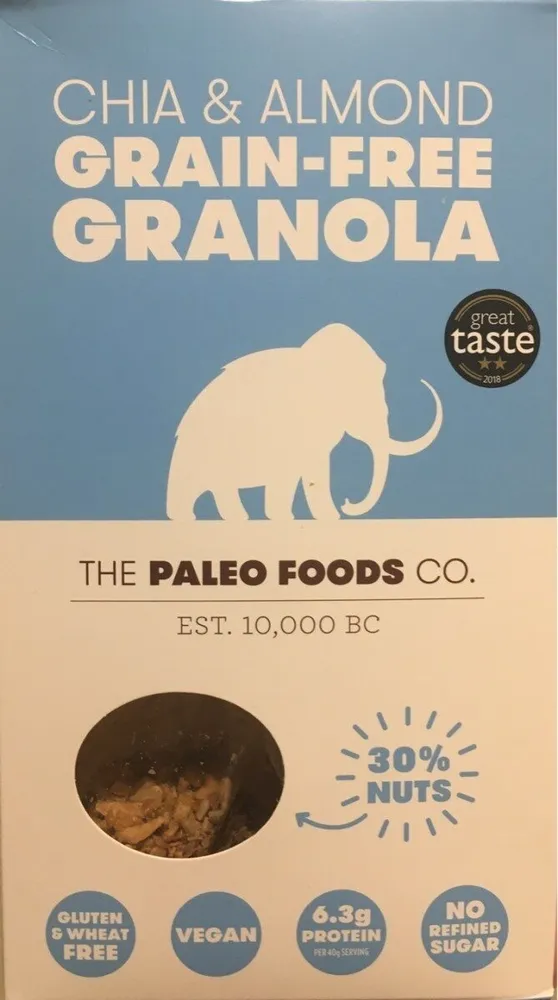 Chia&Almond Grain-Free Granoña