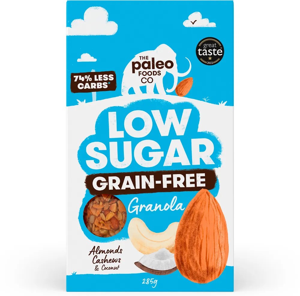 Low Sugar Grain-free granola