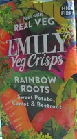 Veg Crisps Crunchy Sweet Potato, Carrot & Beetroot