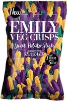 Veg Crisps Sweet Potato Sticks Seasoned with Sea Salt