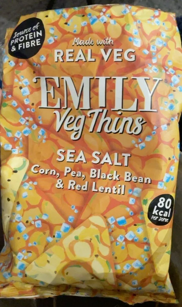Emily Veg Thins Sea Salt