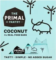 Primal Pantry Coconut Real Food Bars 4 x