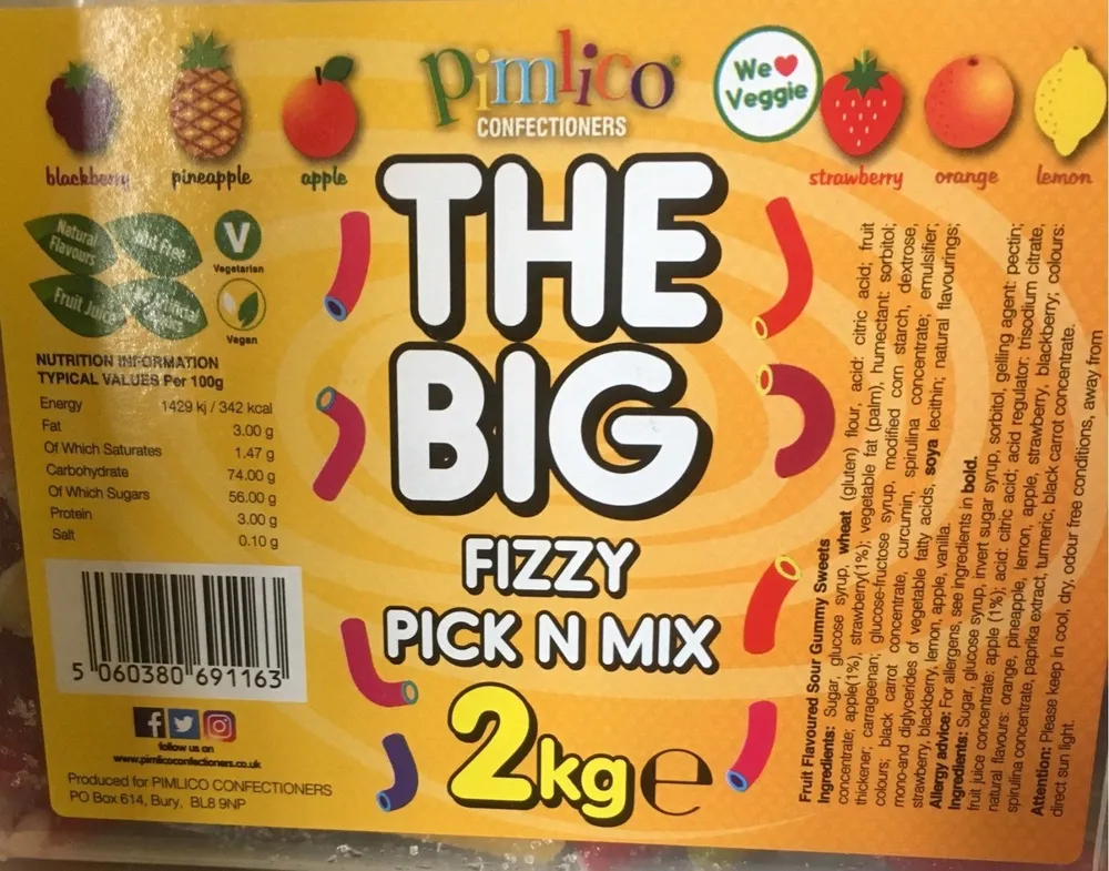 The big fizzy pick n mix