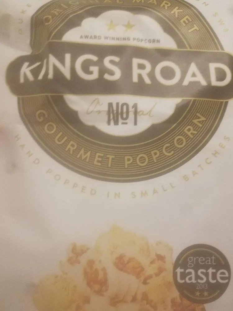Kings road N°1 Gourmet popcorn