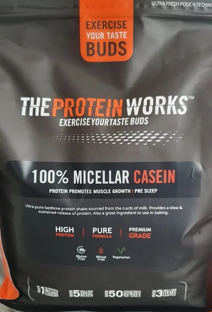 100% caséine micelaire crème vanillé