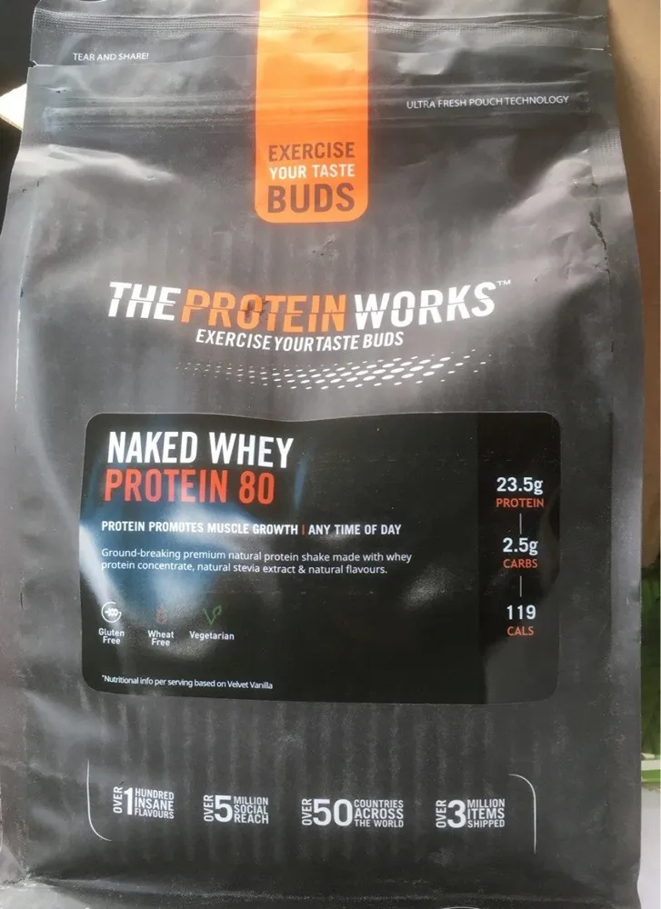 Naked Whey Protein 80