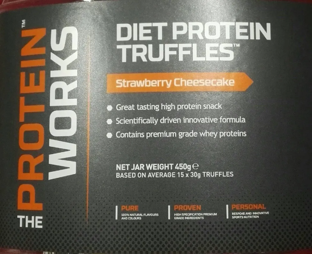 Diet protein truffles