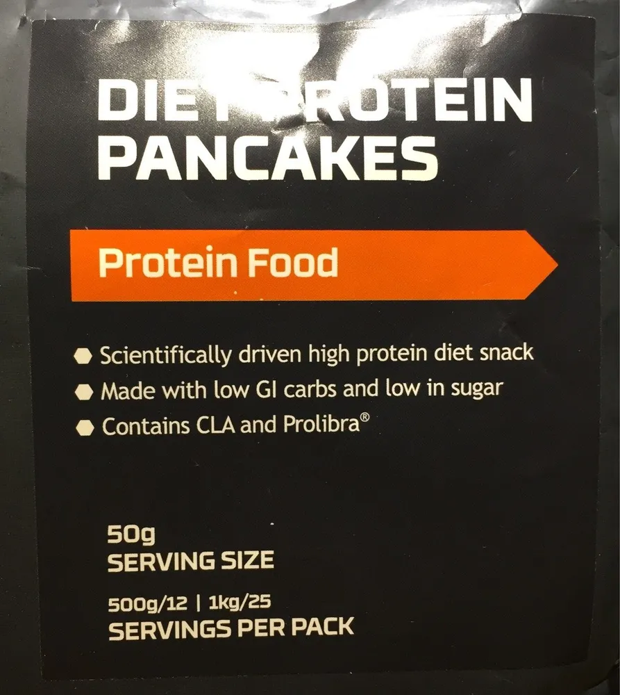 The Protein Works Diet Protein Pancakes Natural