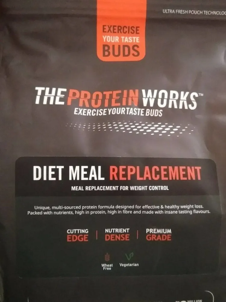Diet meal replacement choc mint brownie
