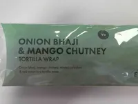 Onion Bhaji & Mango Chutney Wrap
