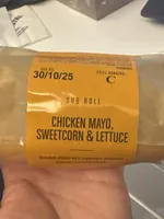 Chicken mayo, Sweetcorn & lettuce