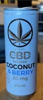 CBD Infused Coconut & Berry Drink