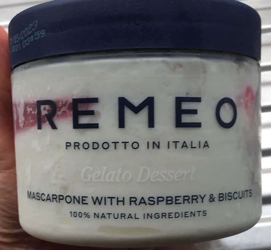 Gelato dessert