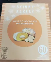 White chocolate donuts