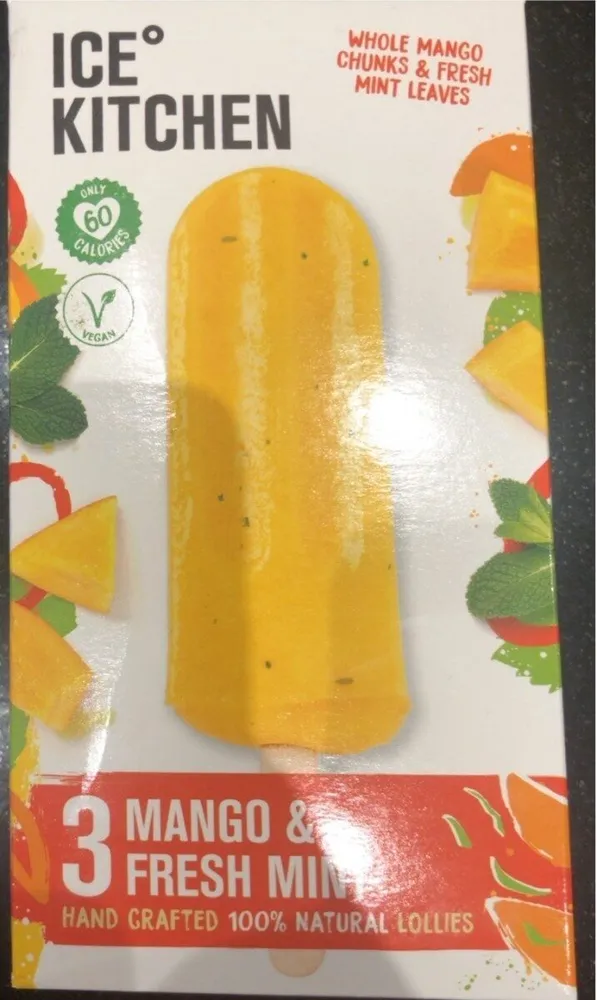 Mango and fresh mint