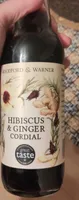 Hibiscus and ginger cordial