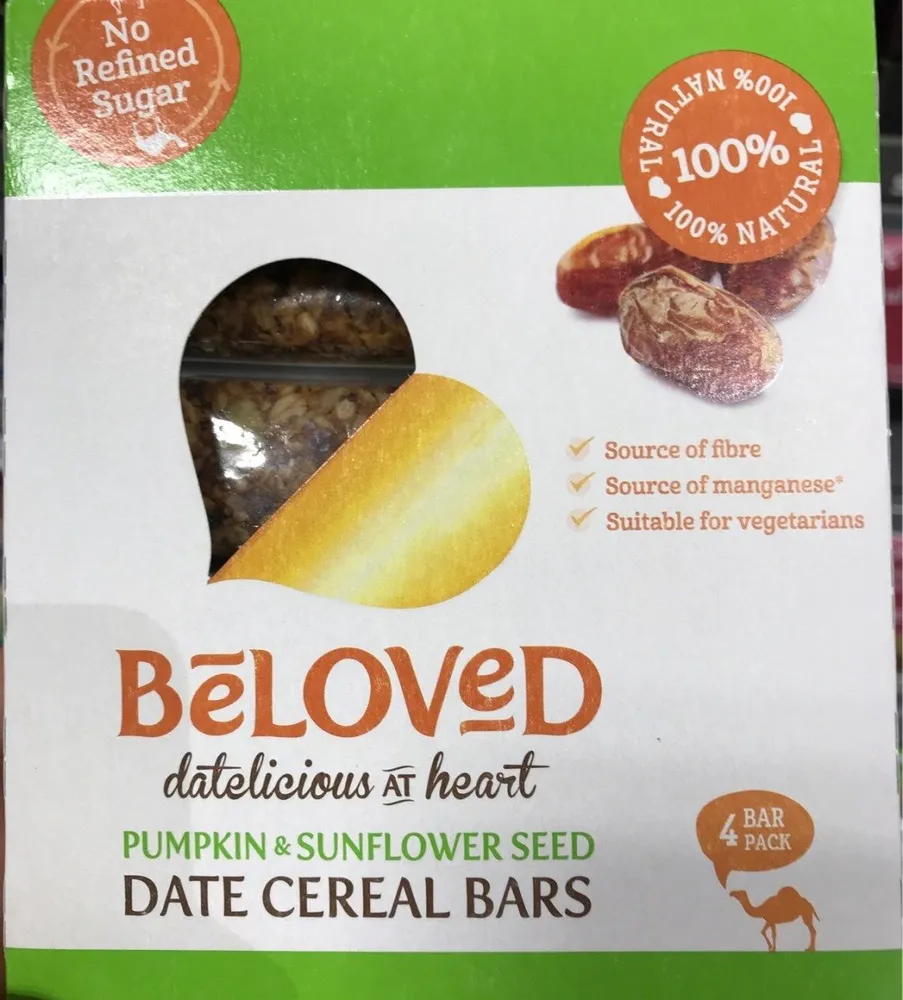 Beloved Date Cereal Bars