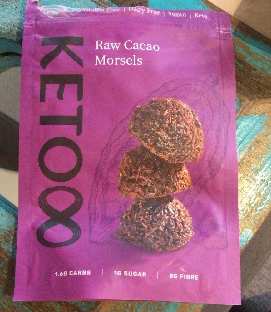 Raw cacao morcels