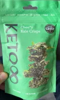 Cheesy kale crisps
