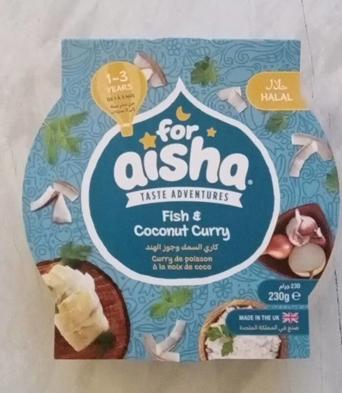 Fish & coconut curry