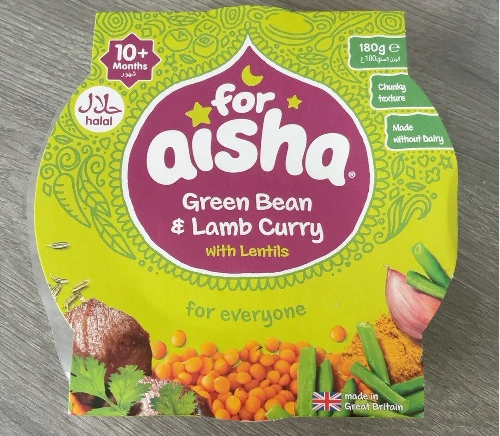 Green bean & lamb curry