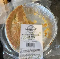 Flaked bakewell tart