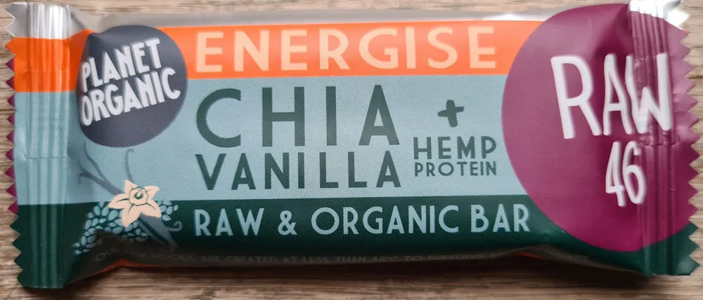 Barre chia vanilla